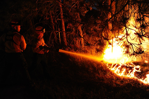 Massima pericolosità per gli incendi